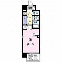 出屋敷駅 徒歩10分 8階の物件間取画像